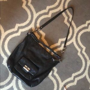 Coach Kristen black leather purse